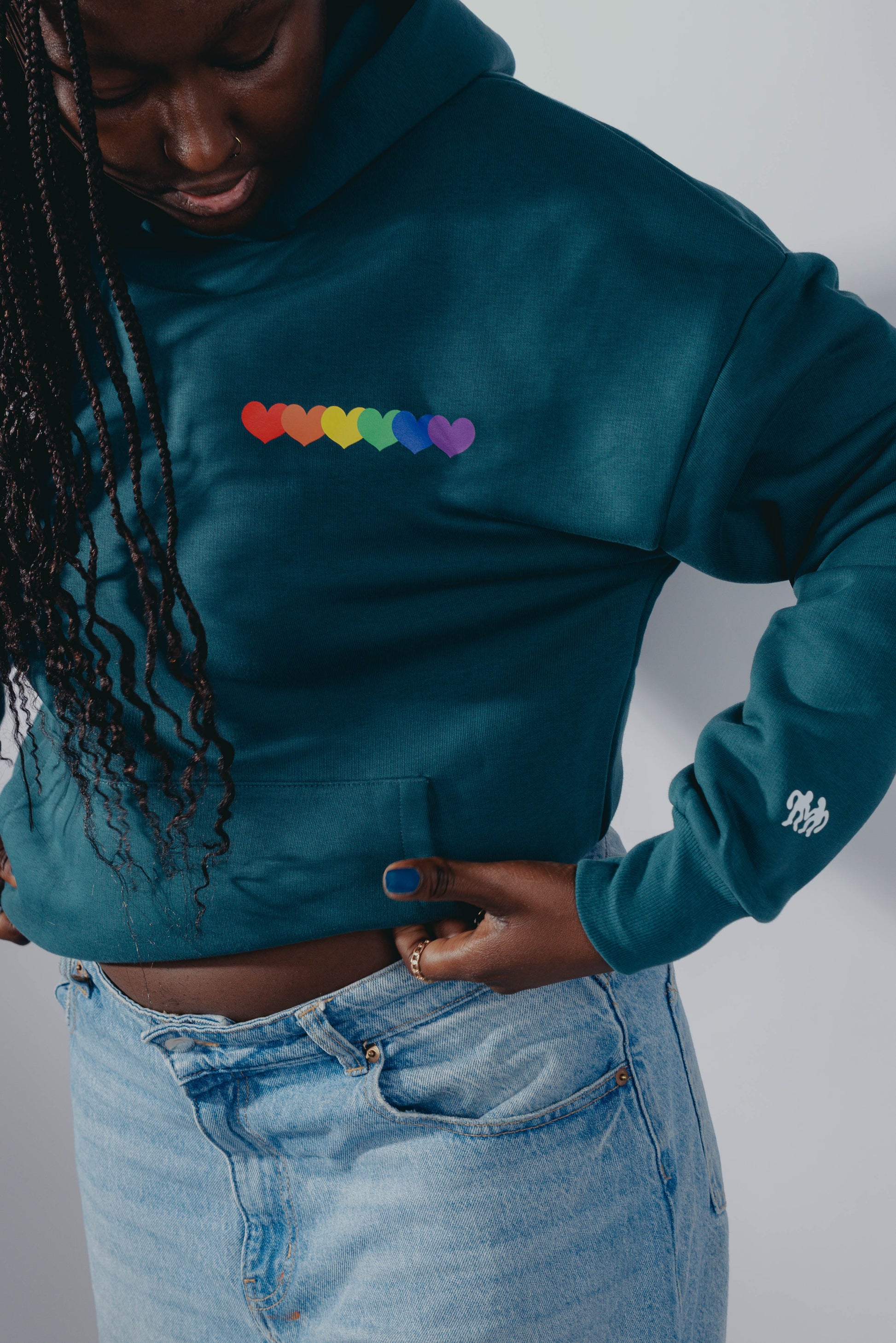 allesfreunde Herzen Hoodie