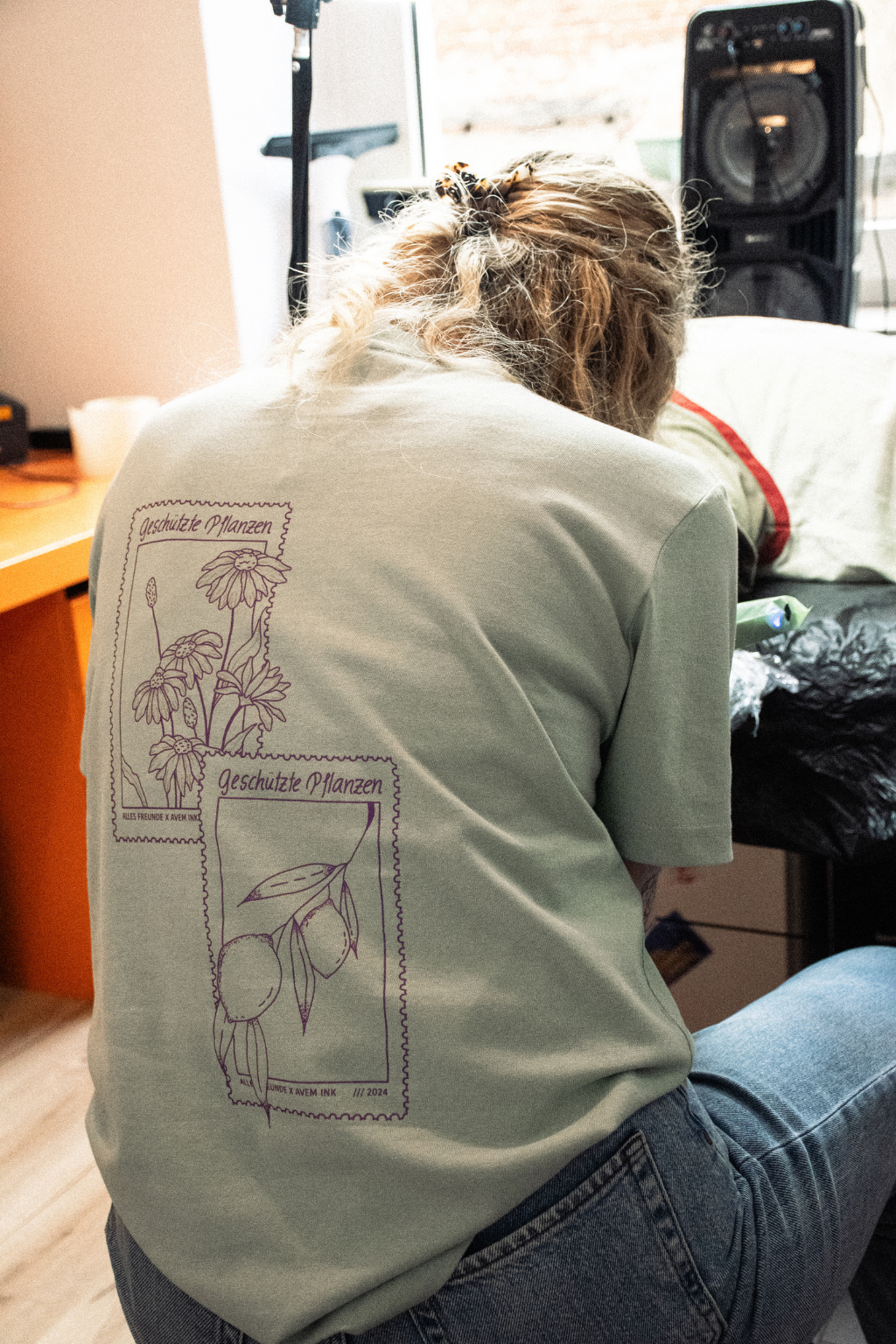 DDR Briefmarke T-Shirt