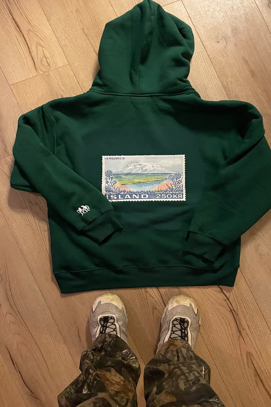 Briefmarke Island Hoodie Island