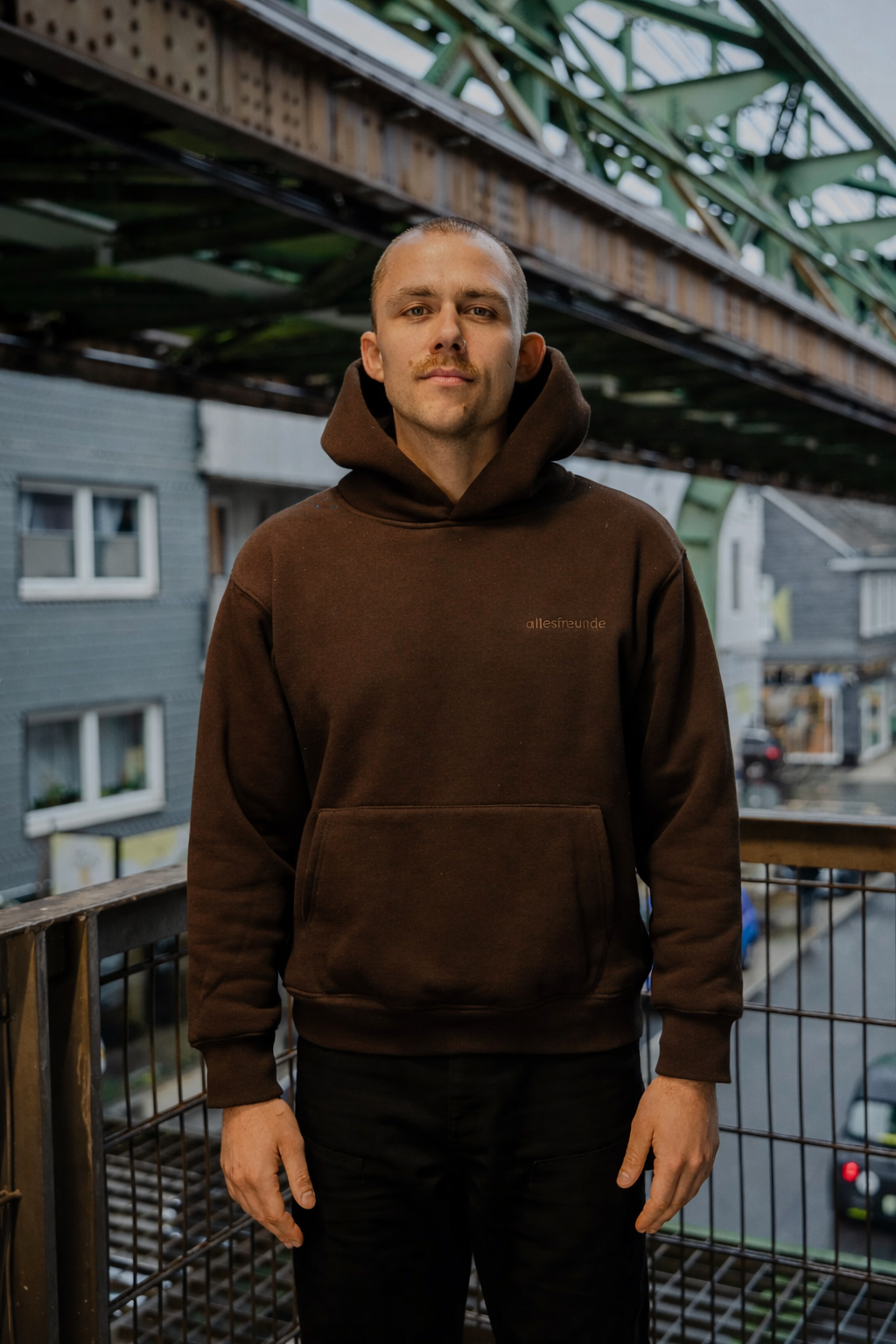 allesfreunde Hoodie mit Stick