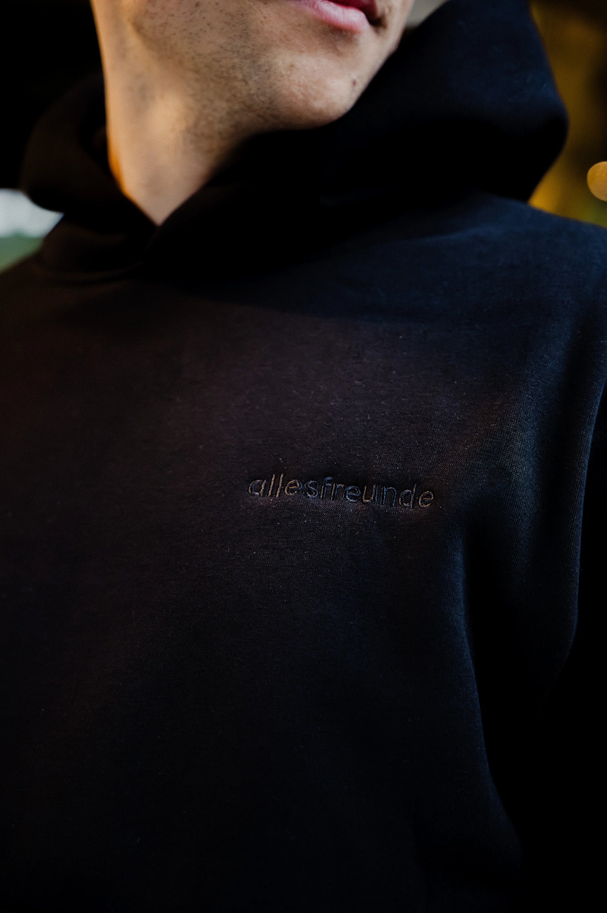allesfreunde Hoodie mit Stick